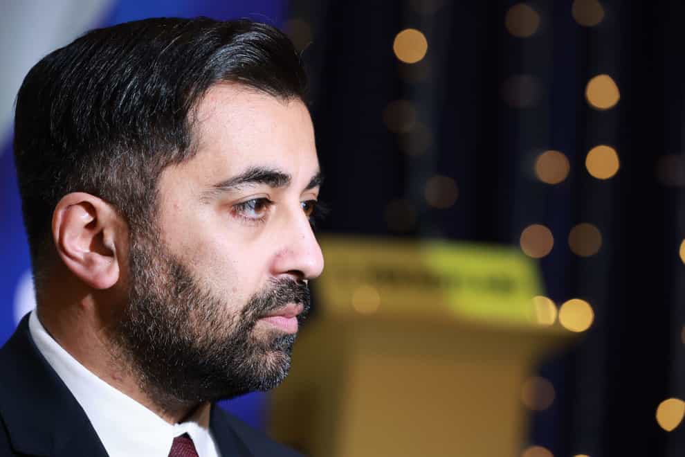 Humza Yousaf met with the Turkish President at Cop28 (PA)