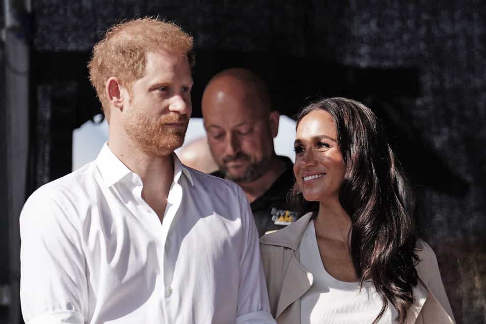 The Duke and Duchess of Sussex have withdrawn a libel case against Associated Newspapers Limited (Jordan Pettitt/PA)