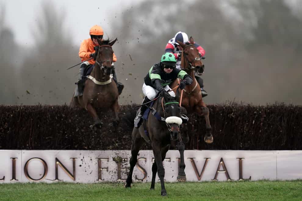 First Flow jumped them into submission at Lingfield (Adam Davy/PA)