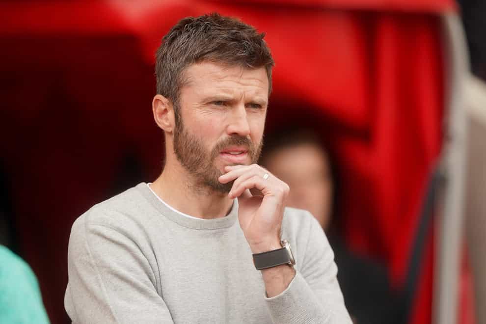 Middlesbrough head coach Michael Carrick is keeping his feet on the ground as he heads into Carabao Cup semi-final battle with Chelsea (Owen Humphreys/PA)