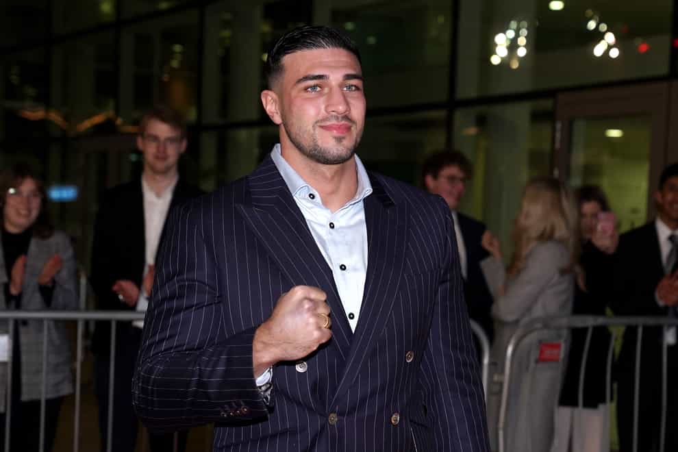 Boxer Tommy Fury has undergone an operation on his right hand (Martin Rickett/PA)