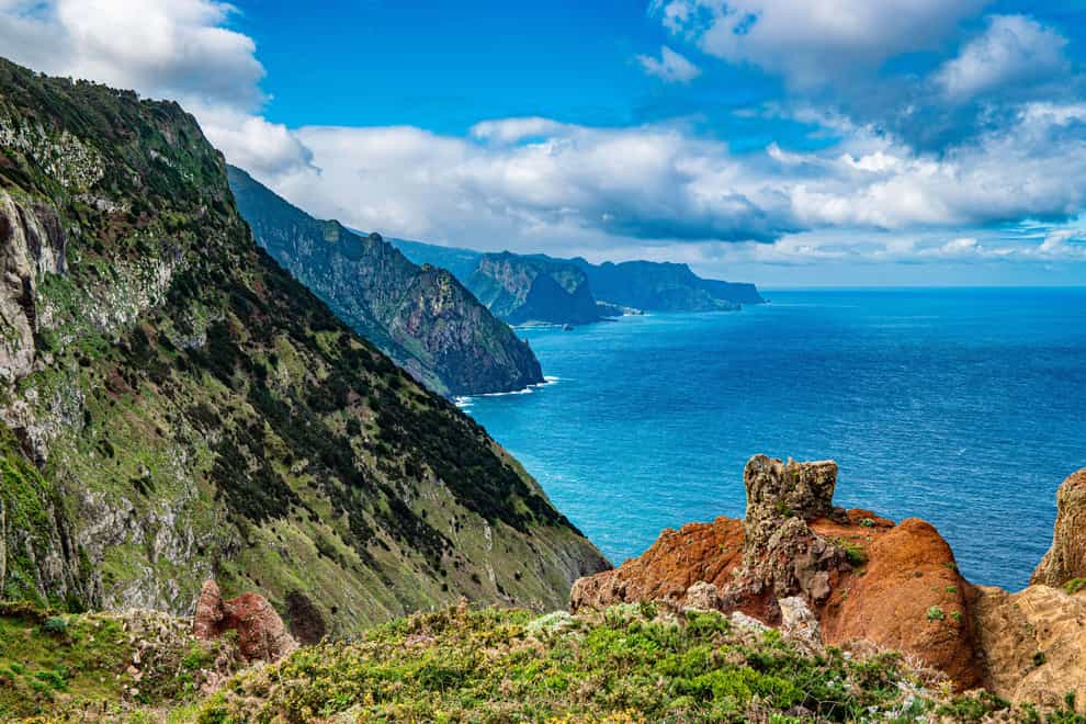 Winter is a great time to explore the stunning coastal paths of Madeira (Alamy/PA)