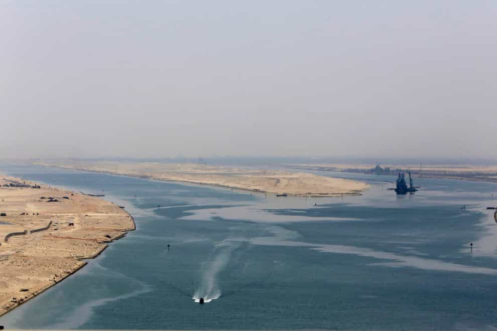 The Suez Canal in Ismailia, Egypt, (Amr Nabil, AP)
