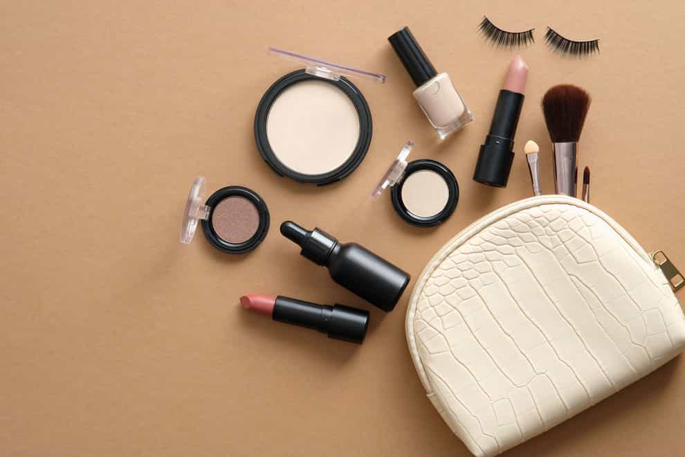 Clean your make-up bag and tools regularly, experts warn (Alamy/PA)