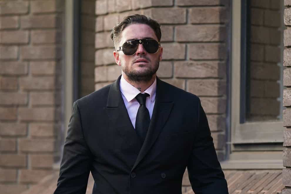 Stephen Bear arrives at Chelmsford Crown Court for a confiscation hearing (Yui Mok/PA)
