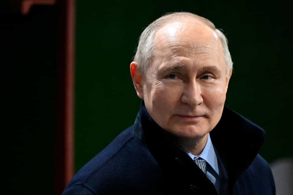 Vladimir Putin has said the findings of a probe into a plane crash will be published (Pavel Bednyakov, Sputnik, Kremlin Pool Photo via AP)