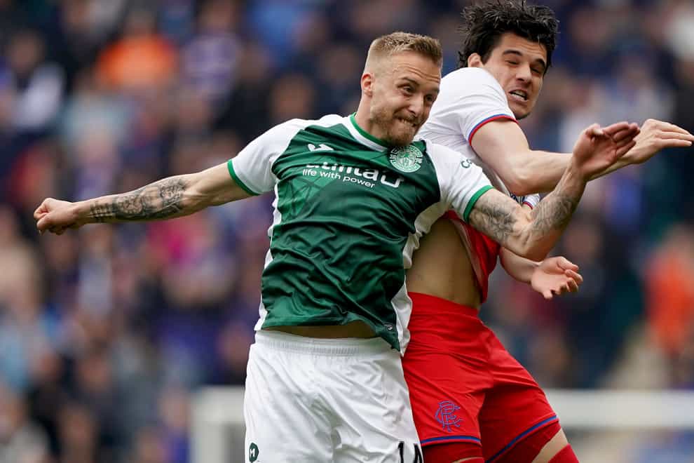 James Jeggo is leaving Hibs a year after joining (Andrew Milligan/PA)