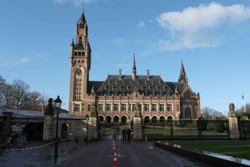 The Peace Palace, which houses the International Court of Justice in The Hague, Netherlands (Patrick Post/AP)