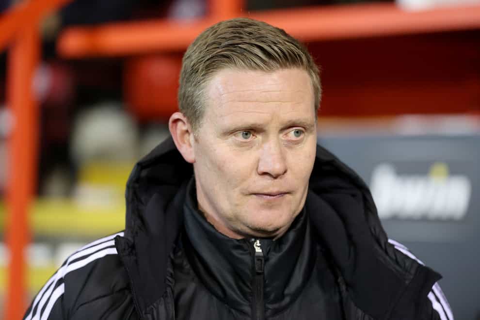 Barry Robson has been sacked as manager of Aberdeen (Steve Welsh/PA)