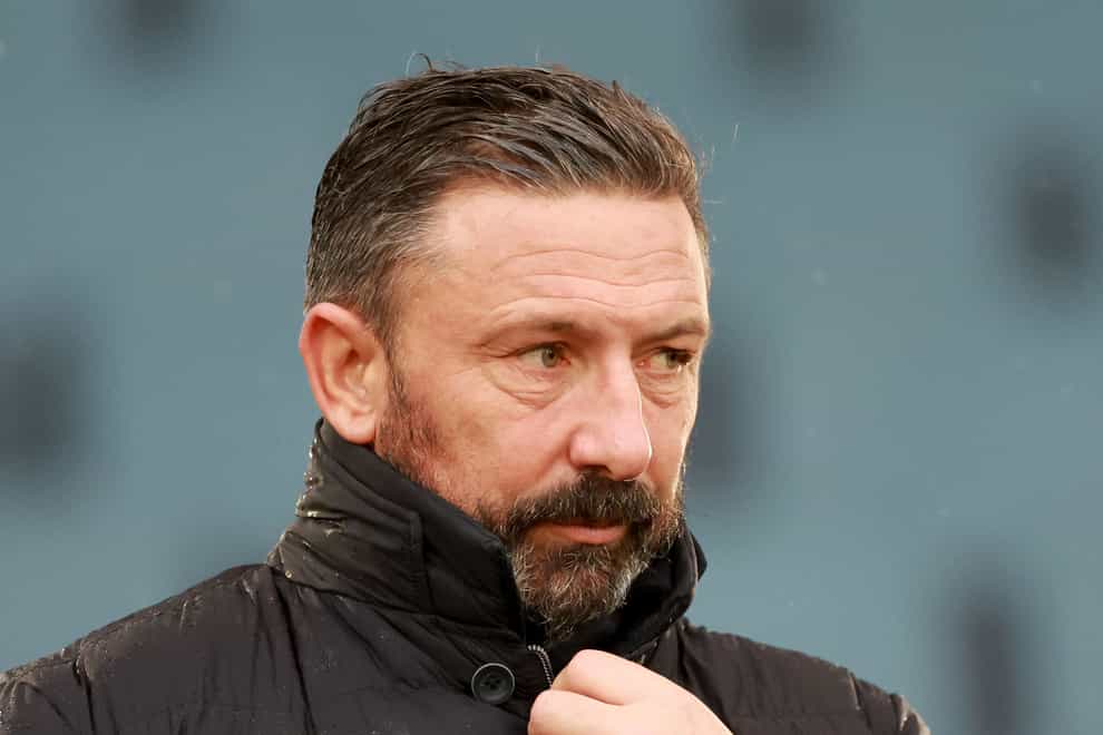Kilmarnock manager Derek McInnes is still unhappy about Corrie Ndaba’s red card (Steve Welsh/PA)