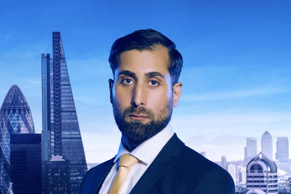 Dr Asif Munaf is one of the contestants on the 18th series of The Apprentice (BBC/Naked/Ray Burmiston/PA)
