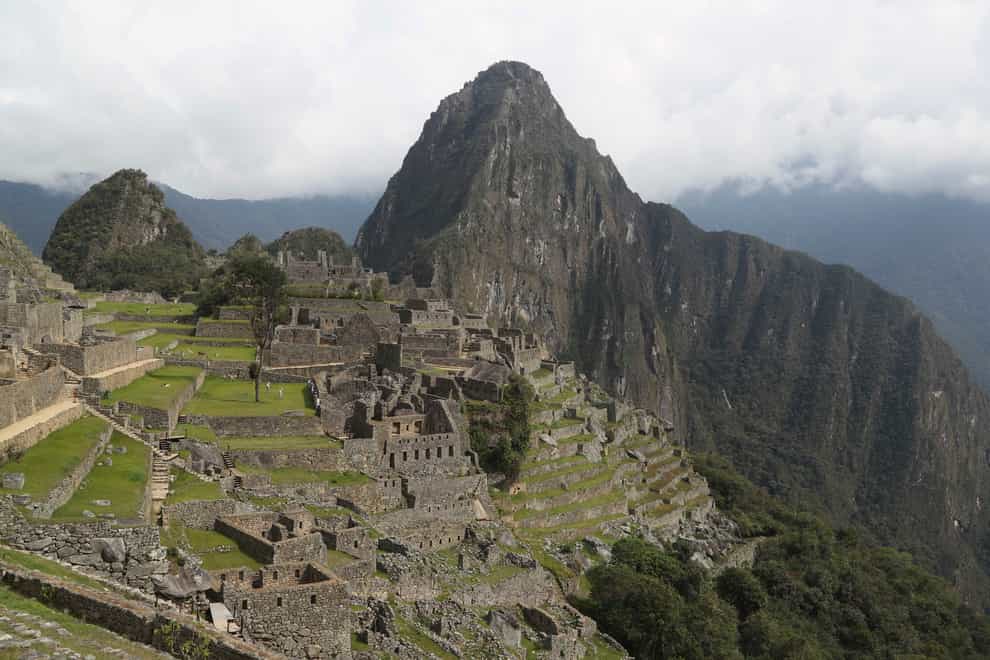 Machu Picchu has been devoid of tourists during the protests (AP)