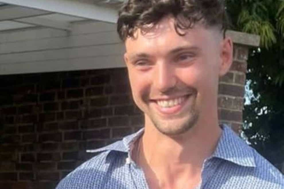 Harrison Tomkins was stabbed multiple times at a block of flats in Crawley, West Sussex (Family/PA)