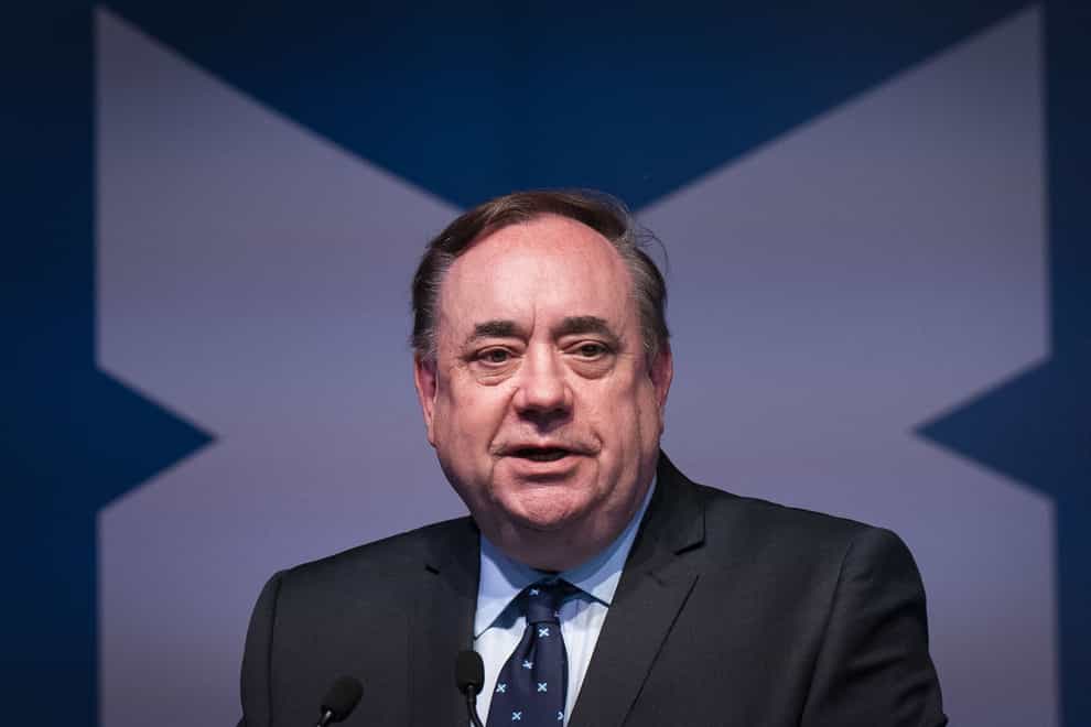 Former Scottish first minister Alex Salmond will host a new talk show on the Turkish public broadcaster TRT World (Jane Barlow/PA)