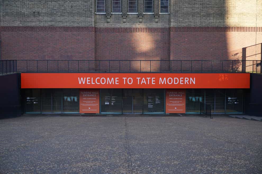 A man has died after falling from the Tate Modern gallery (Yui Mok/PA)