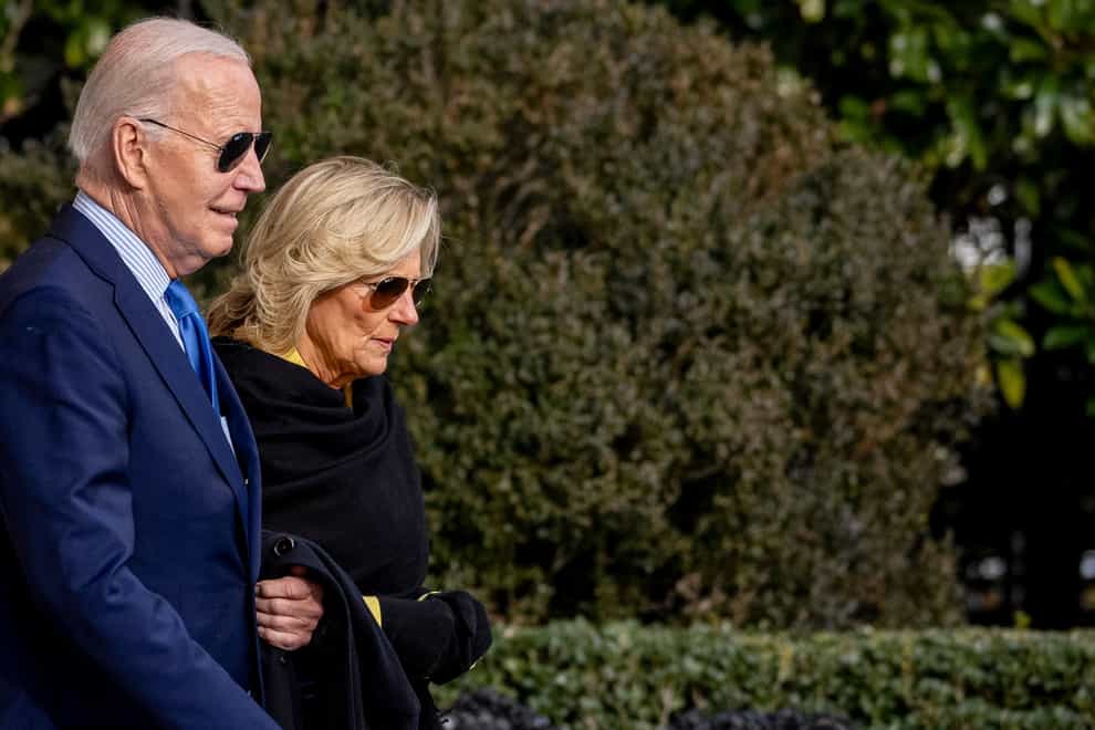 President Joe Biden and first lady Jill Biden (Andrew Harnik/AP)