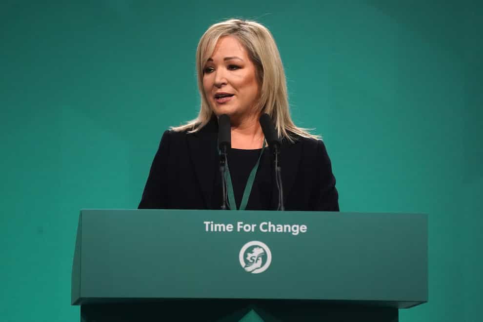 Michelle O’Neill has pledged to be a ‘first minister for all’ (Brian Lawless/PA)
