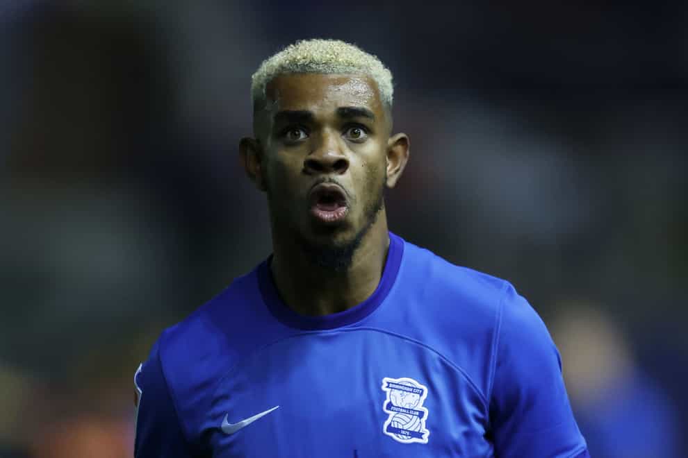 Birmingham’s Juninho Bacuna reported an incident in stoppage time (Nigel French/PA)