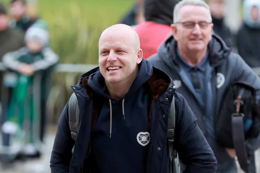 Steven Naismith has led Hearts 12 points clear in third place (Steve Welsh/PA)