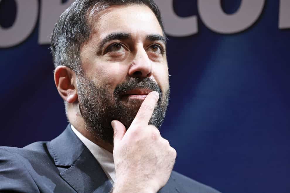 First Minister Humza Yousaf said he needed professional help after his first marriage broke up (Steve Welsh/PA Wire).