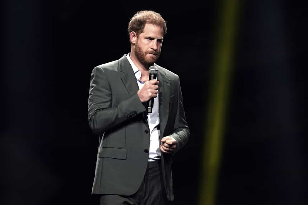 The Duke of Sussex is set to fly to the UK after his father’s cancer diagnosis (Jordan Pettitt/PA)