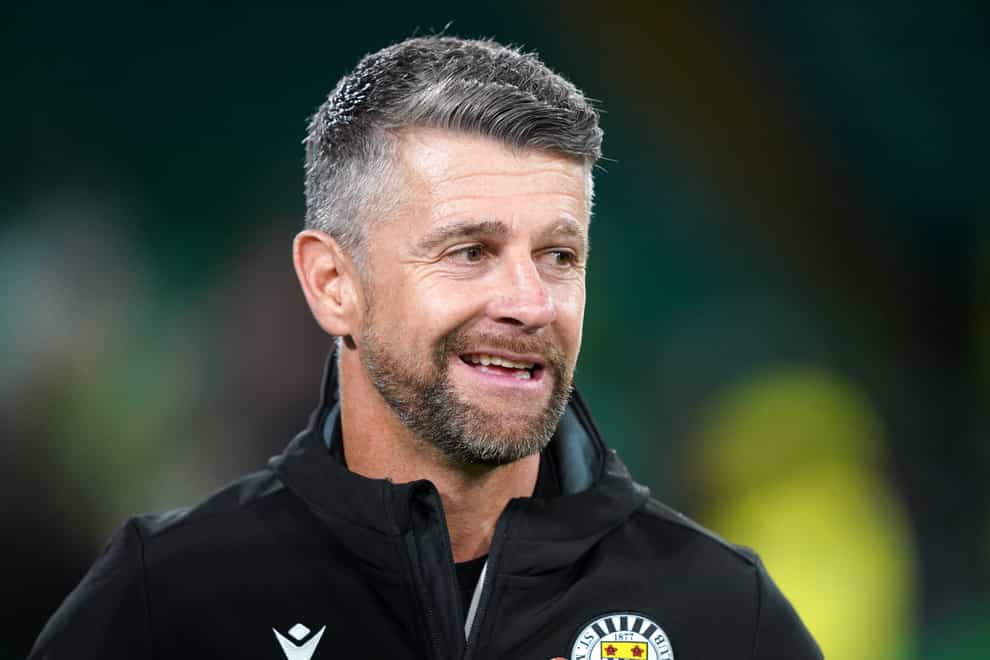St Mirren manager Stephen Robinson has emphasised the importance of Dundee’s visit (Andrew Milligan/PA)