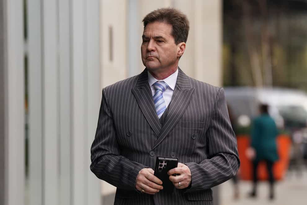 Dr Craig Wright is being sued by the Crypto Open Patent Alliance (Lucy North/PA)