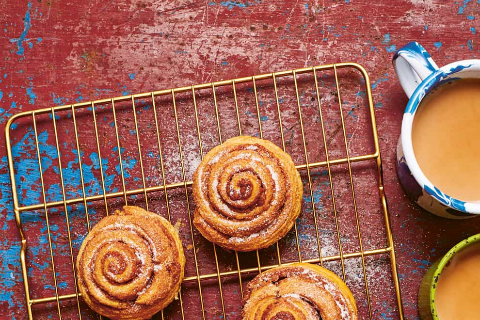 Swedish cinnamon buns from Big Zuu’s Big Eats (Ellis Parrinder/PA)