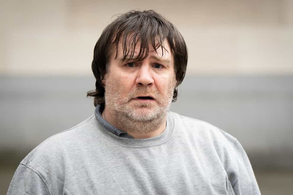 James Phillips, 46, of Brampton Park Road, north London, leaves Westminster Magistrates’ Court (PA)