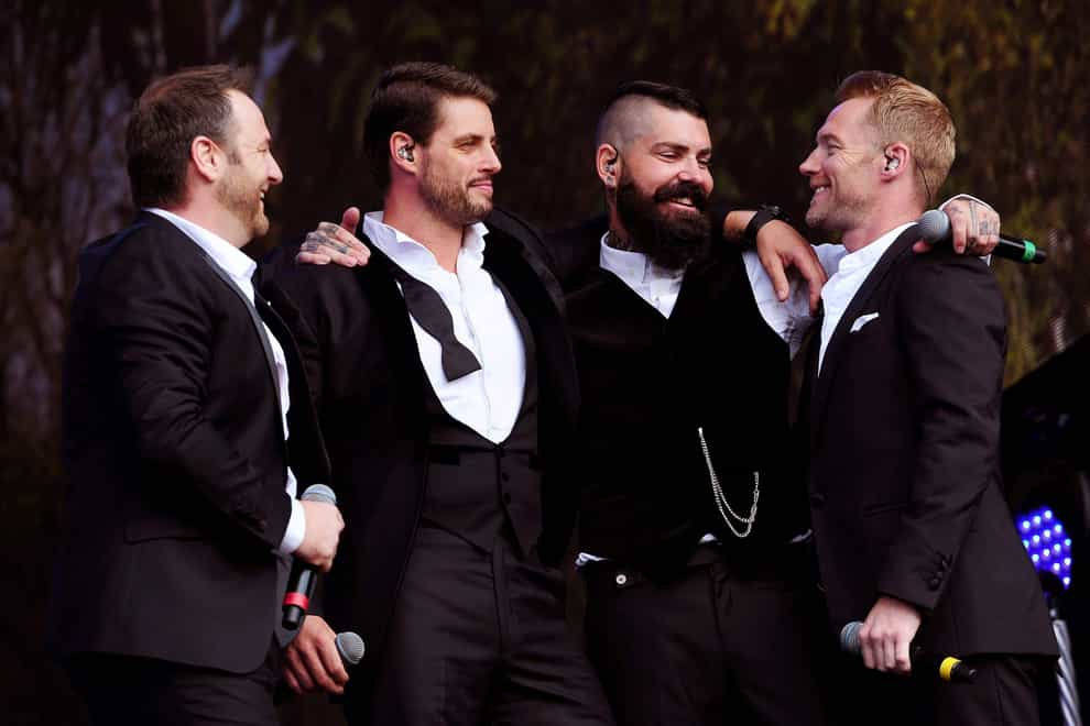 Boyzone will attend Chorley’s FA Trophy match this Saturday (Ian West/PA)