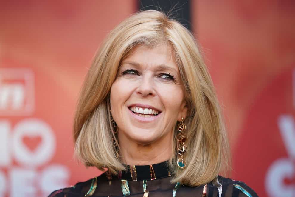 Kate Garraway thanked viewers for the ‘incredible’ love and support she has received as she returned to presenting Good Morning Britain (Yui Mok, PA)