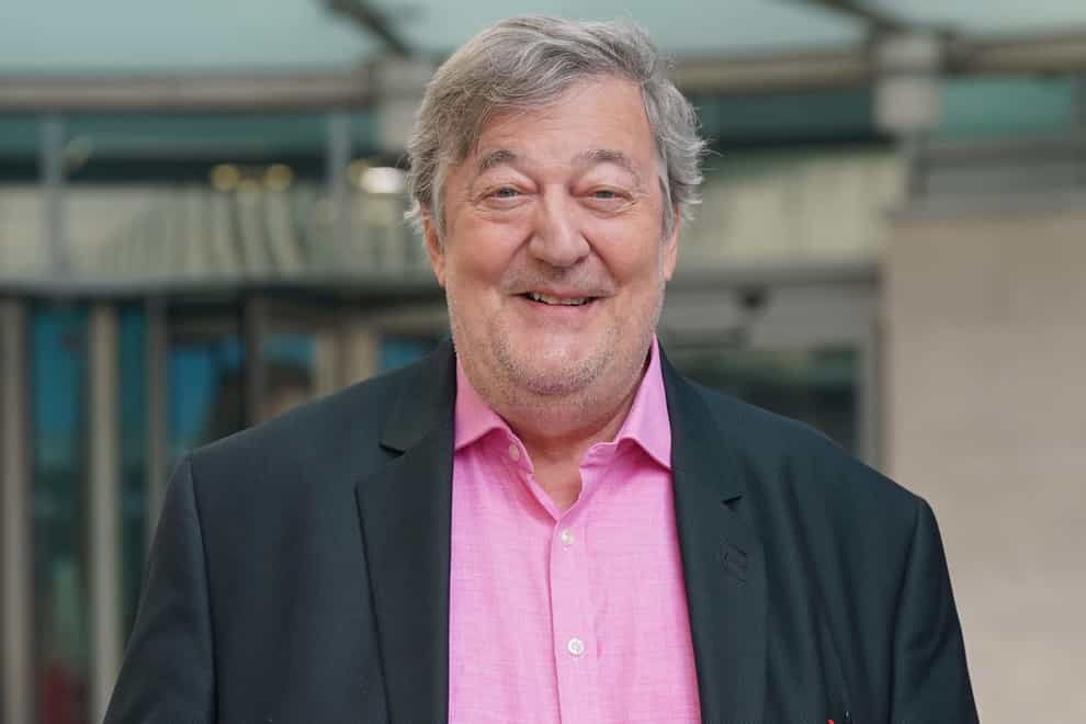Actor and comedian Stephen Fry, who had prostate cancer in 2018, has praised the King for revealing his cancer diagnosis to the public (Lucy North/PA)