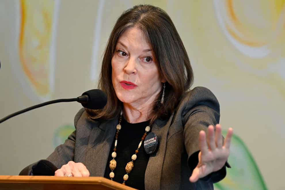 Marianne Williamson (Jose Juarez/AP)