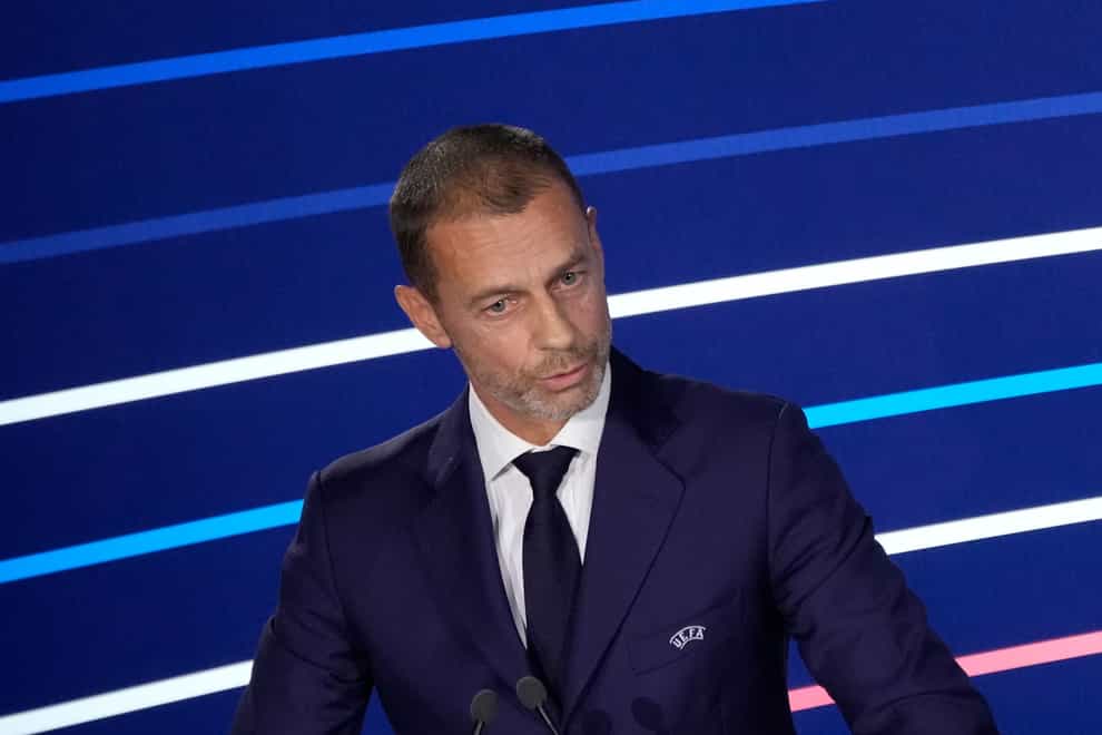 The FA was the only national association to vote against rule changes which would enable Aleksander Ceferin to serve a further term as UEFA president (Christophe Ena/AP)