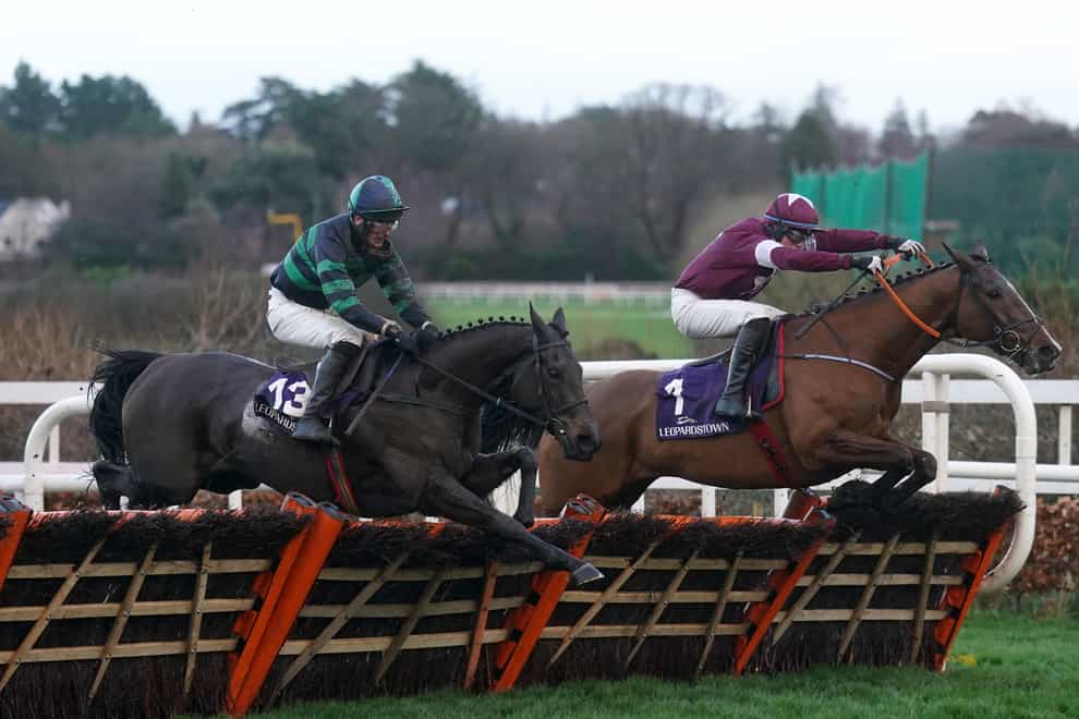 Gaoth Chuil (left) was a Leopardstown winner at Christmas (Brian Lawless/PA)