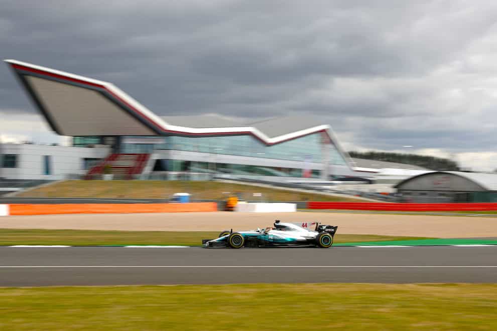 The British Grand Prix is staying at Silverstone (Martin Rickett/PA)