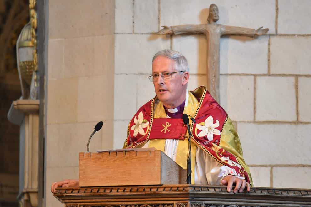 Bishop of Southwark Christopher Chessun has written to the Home Secretary about the ‘new lows’ in the debate around the UK’s asylum system (Dominic Lipinski/PA)