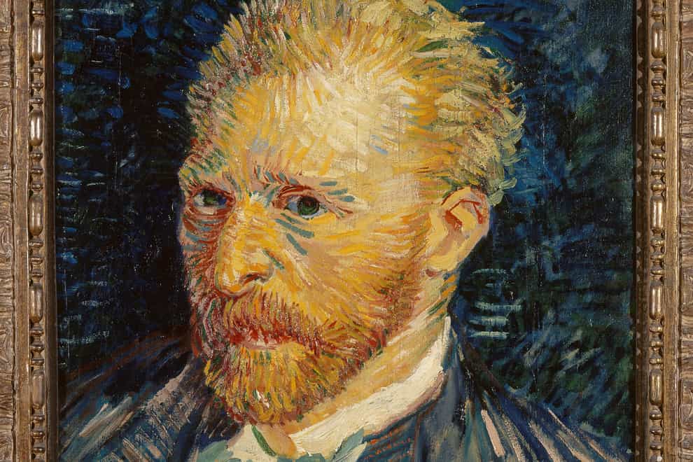 A self-portrait by Vincent Van Gogh will go on display in Cardiff (Scala/PA)