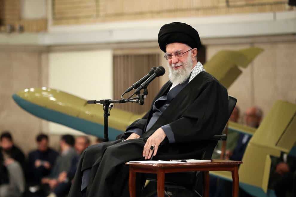 Iranian supreme leader Ayatollah Ali Khamenei (Office of the Iranian Supreme Leader via AP)