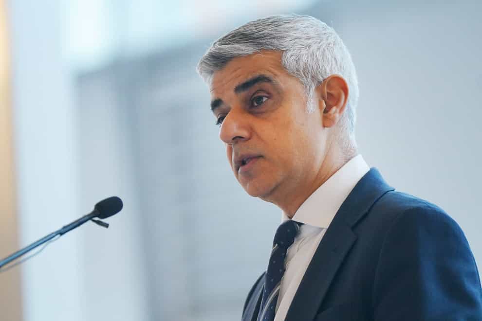 Mayor of London Sadiq Khan has urged minister to resolve issues around new post-Brexit border checks (Victoria Jones/PA)