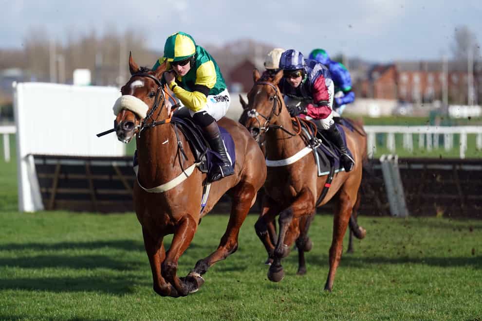 Making Headway is off to the Cheltenham Festival after winning at Newbury (Adam Davy/PA)