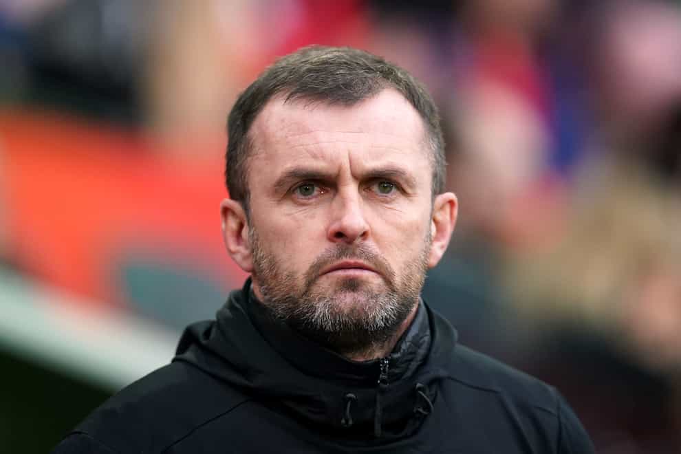 Nathan Jones’ Charlton are without a win in 13 league matches (John Walton/PA)