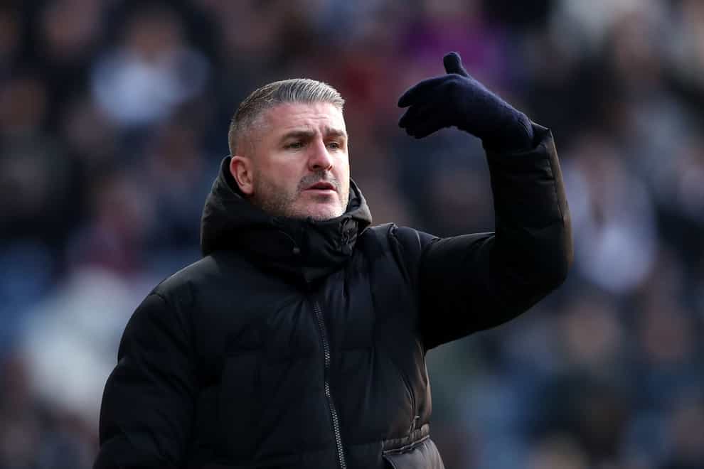 Preston North End manager Ryan Lowe gestures during the Sky Bet Championship match at Deepdale, Preston. Picture date: Saturday February 3, 2024.