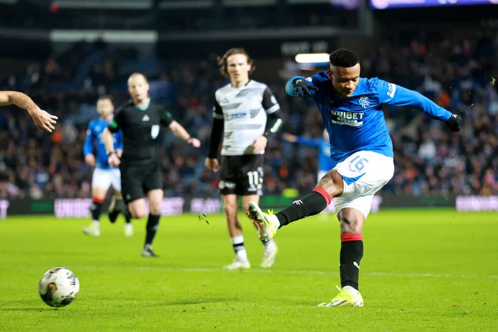 Oscar Cortes impressed in the Scottish Gas Scottish Cup win for Rangers (Steve Welsh/PA)