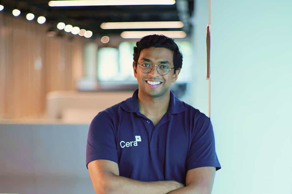 Cera was founded by Dr Ben Maruthappu (Handout/PA)