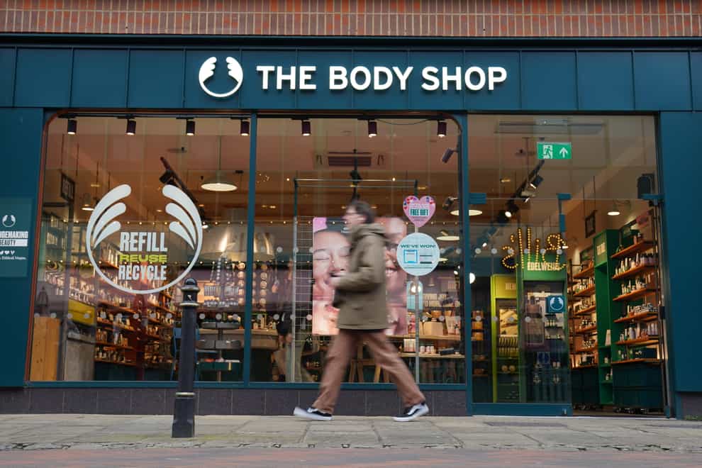 The Body Shop has hired administrators (Gareth Fuller/PA)
