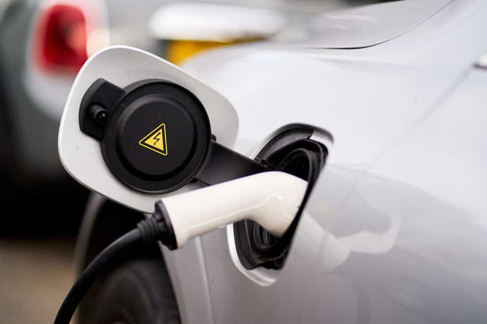 There is ‘no evidence’ electric vehicles ‘struggle’ with cold weather in the UK, the AA has claimed (John Walton/PA)