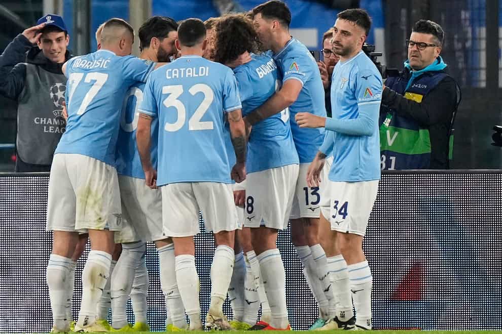 Lazio take a 1-0 aggregate lead to Munich (AP/Andrew Medichini)