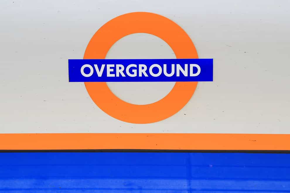 RMT members working for Arriva Rail London on London Overground were due to take strike action on Monday and Tuesday (PA)