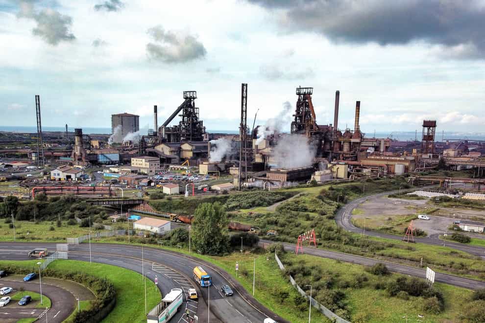 A general view of Tata Steel’s Port Talbot steelworks in south Wales (Ben Birchall/PA)